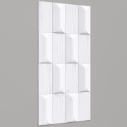 Стеновая панель AlpineWalls Geometrium ECOGR0210W Белая Стеновая панель AlpineWalls Geometrium ECOGR0210W Белая
