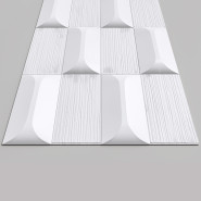Стеновая панель AlpineWalls Geometrium ECOGR0210W Белая Стеновая панель AlpineWalls Geometrium ECOGR0210W Белая
