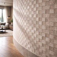 Стеновые панели AlpineWalls Soft Ceramic Tessera Bianca MTR-002PW