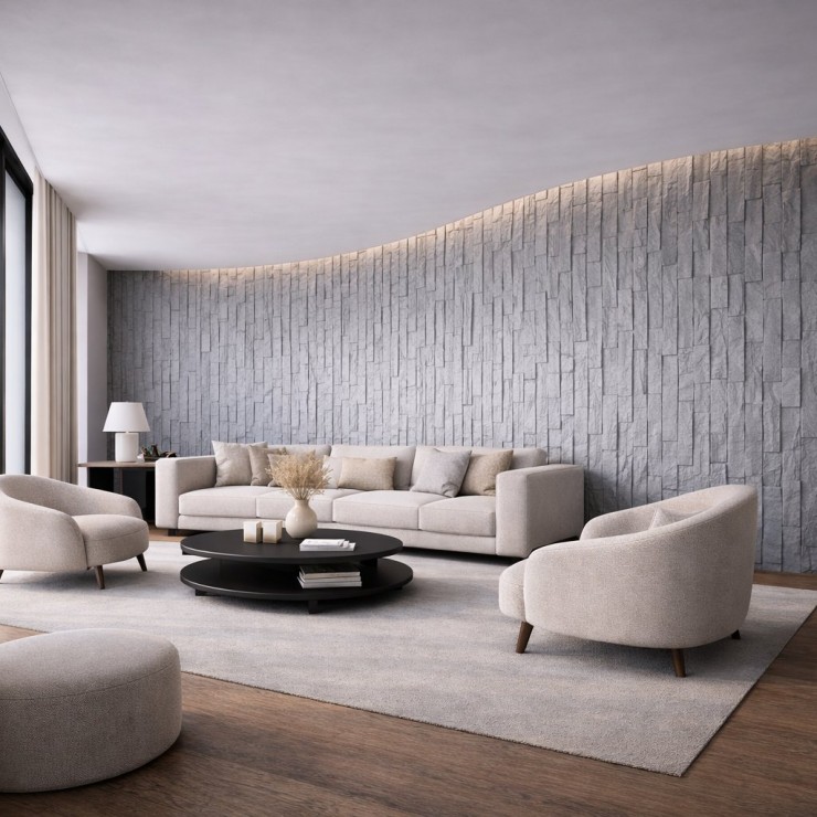 Стеновые панели AlpineWalls Soft Ceramic Muro Verticale MTR-003PW