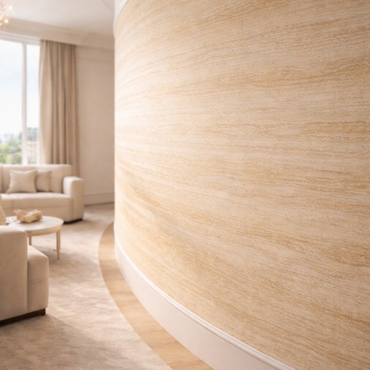 Стеновые панели AlpineWalls Soft Ceramic Travertino Crema MTR-013PW