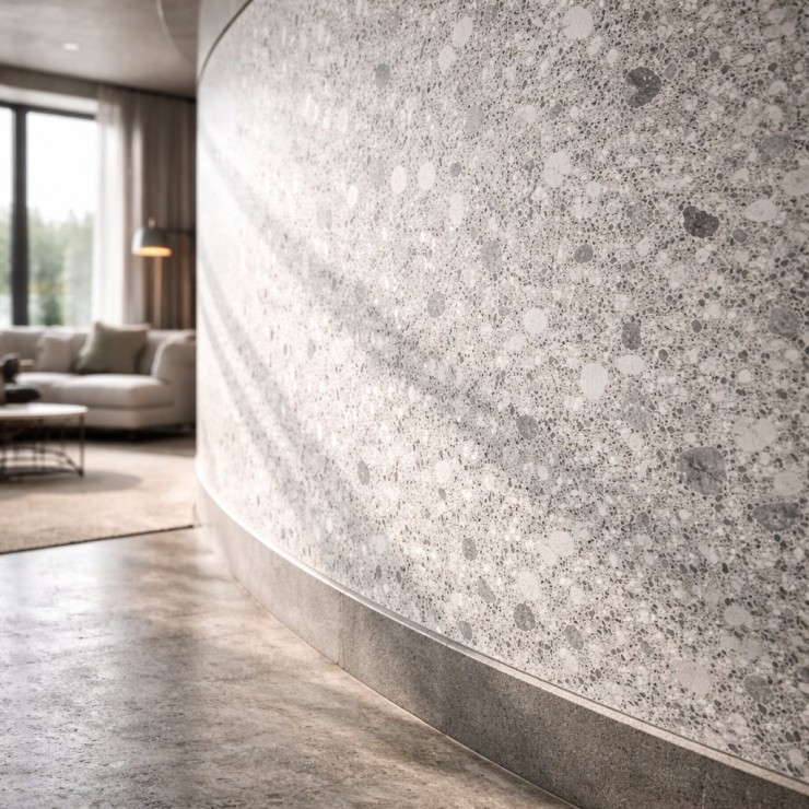 Стеновые панели AlpineWalls Soft Ceramic Terrazzo Milano MTR-017PW