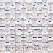 Деревянные стеновые панели Crownwood WP3D1031 Домчик Белый