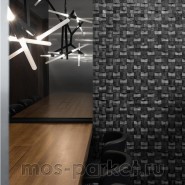 Деревянные стеновые панели Crownwood WP3D1061 Домчик Эбен