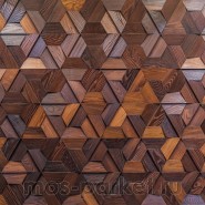 Деревянная мозаика для стен Crownwood Магна термо WP3D18Т21