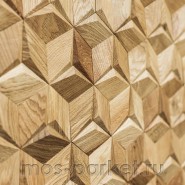 Деревянная мозаика для стен Crownwood Мерси WP3D19021