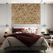 Деревянная мозаика для стен Crownwood Мерси WP3D19021