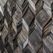 Деревянная мозаика для стен Crownwood Вира Эбен WP3D21R061