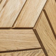 Деревянная мозаика для стен Crownwood Куба натур WP3D22020