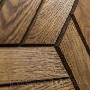 Деревянная мозаика для стен Crownwood Куба Венге WP3D22040