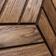 Деревянная мозаика для стен Crownwood Куба Мокко WP3D22050
