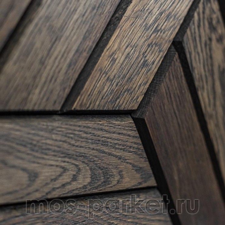 Деревянная мозаика для стен Crownwood Куба Эбен WP3D22060