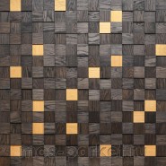 Деревянные стеновые панели Crownwood WP3D2R060 Студия Эбен