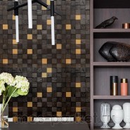 Деревянные стеновые панели Crownwood WP3D2R060 Студия Эбен