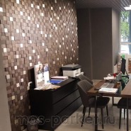 Деревянные стеновые панели Crownwood WP3D2R060 Студия Эбен