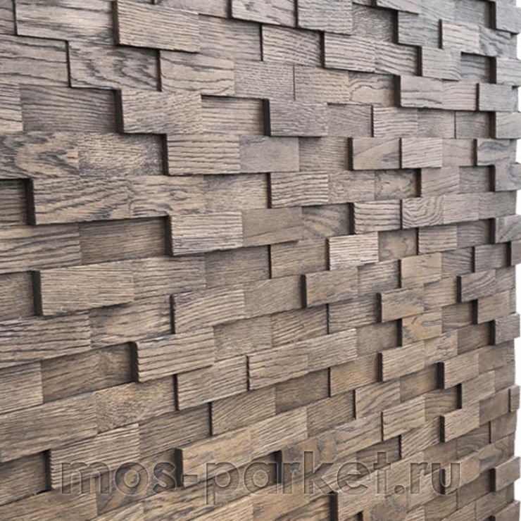 Деревянные стеновые панели Crownwood WP3D4040 Рубка