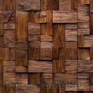 Деревянные стеновые панели Crownwood WP3D5051 Хауз мокко
