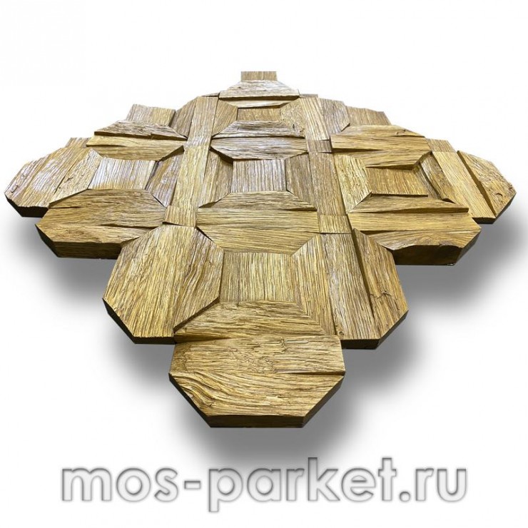 Деревянная мозаика для стен Crownwood Восток WP3D80131