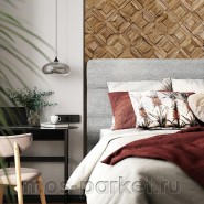 Деревянная мозаика для стен Crownwood Восток WP3D80131