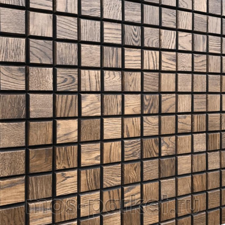 Деревянные стеновые панели Crownwood WP3D9040 Шоколад
