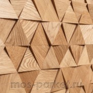 Деревянные стеновые панели Crownwood WP3DT021 Трой спил