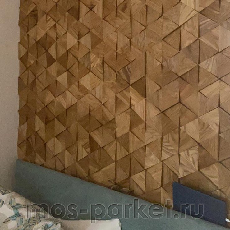 Деревянные стеновые панели Crownwood WP3DT021 Трой спил