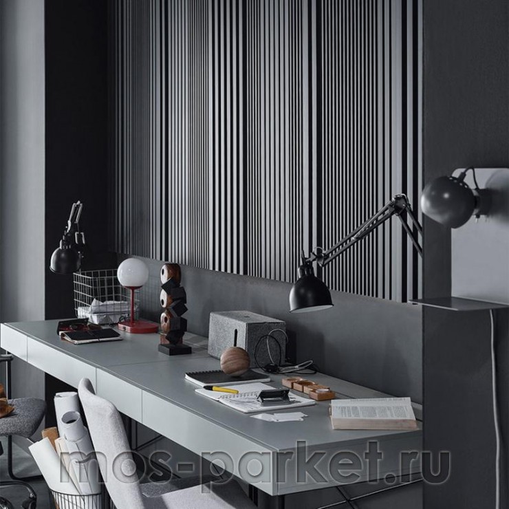 Реечная стеновая панель Vox Linerio S-line Anthracite