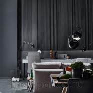 Реечная стеновая панель Vox Linerio S-line Anthracite