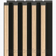 Реечная стеновая панель Vox Linerio S-line Natural Black