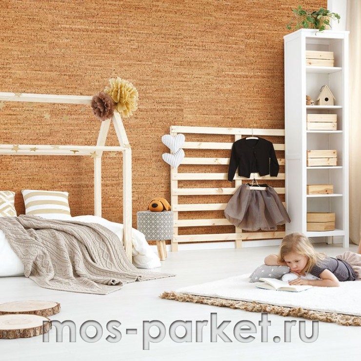 Пробковое покрытие для стен Wicanders Dekwall RY48001 Bali