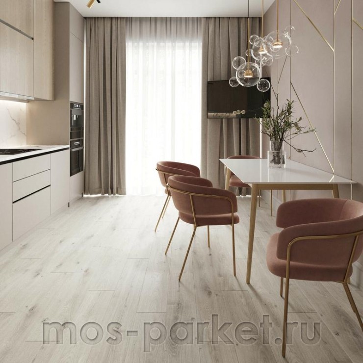 SPC ламинат AlixFloor City Line ALX1550-5 Дуб каменно-серый
