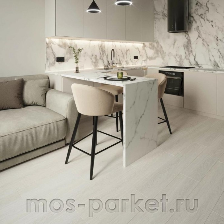 SPC ламинат AlixFloor City Line ALX1560-4 Дуб светло-серый