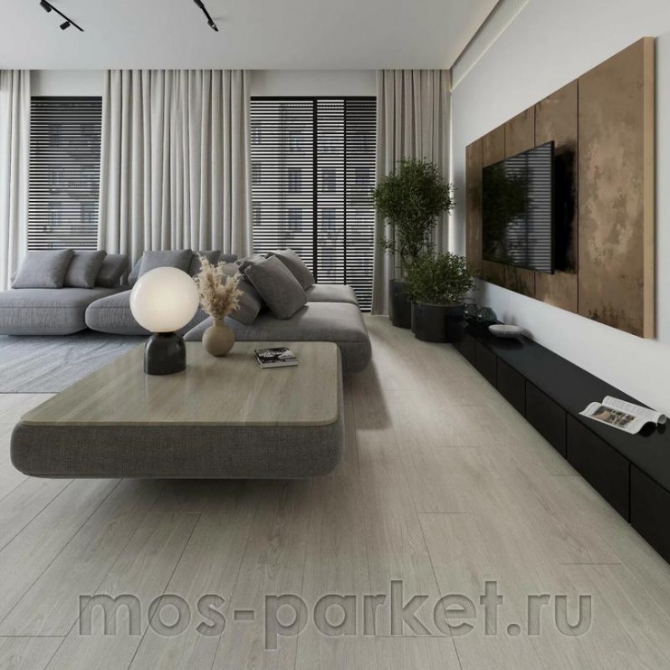 SPC ламинат AlixFloor City Line ALX1565-6 Дуб вельветовый серый