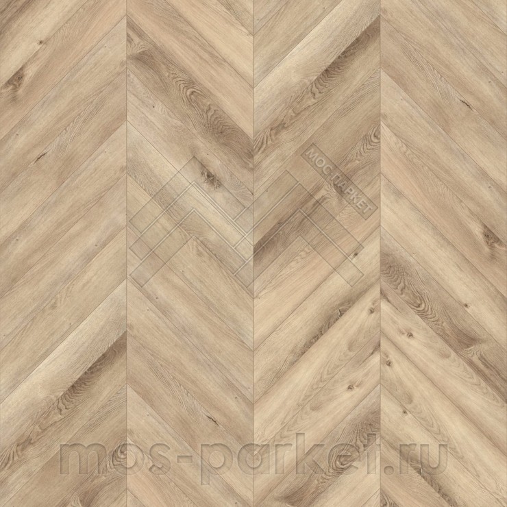 Каменный SPC ламинат Alpine Floor Chevron ECO 18-3 Дуб натуральный отбеленный