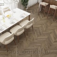 Клеевой виниловый пол Alpine Floor Chevron Alpine LVT ECO 20-4 Дуб наcыщенный