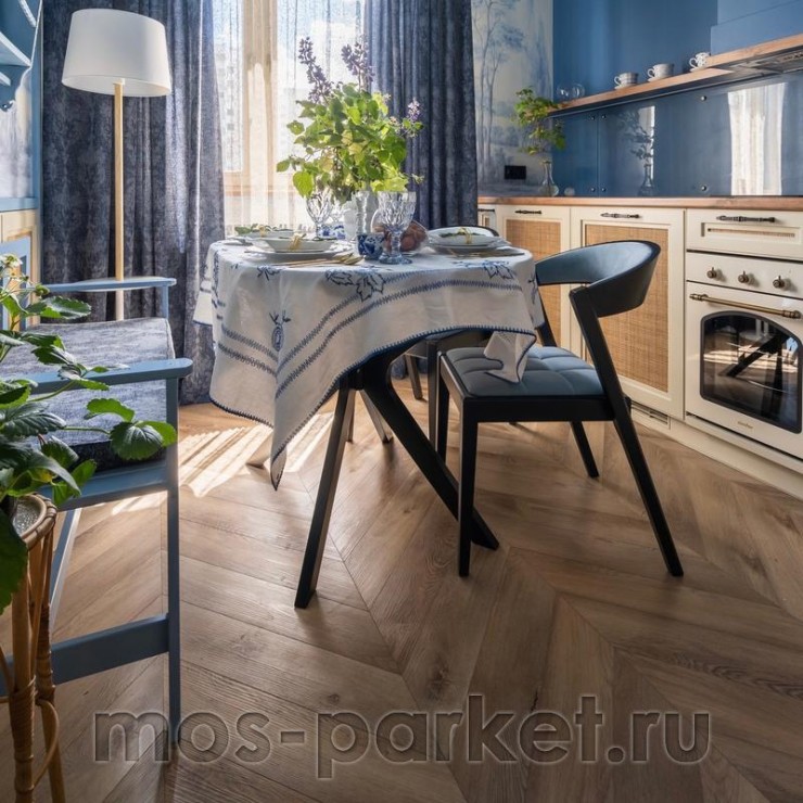 Клеевой виниловый пол Alpine Floor Chevron Alpine LVT ECO 20-6 Дуб Синистра