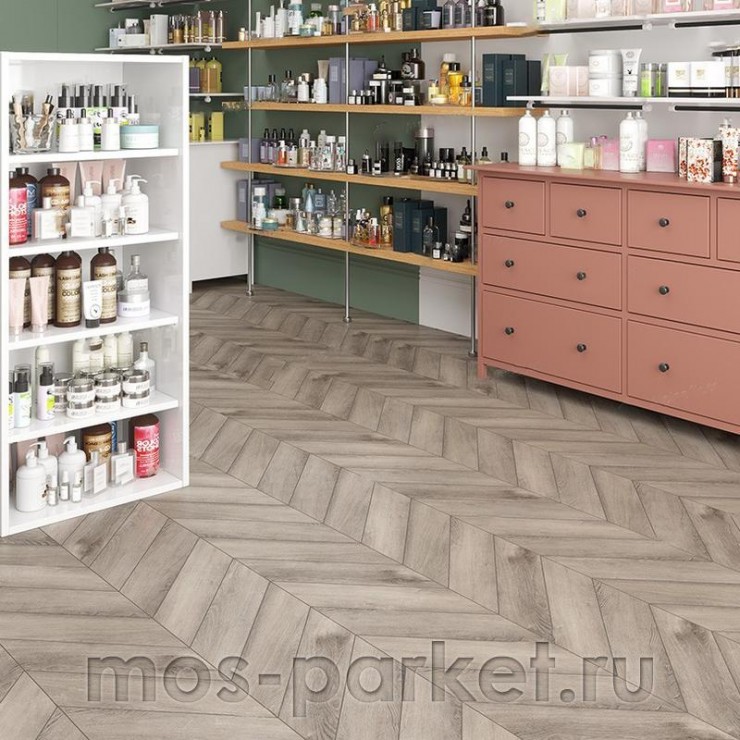 Клеевой виниловый пол Alpine Floor Chevron Alpine LVT ECO 20-8 Дуб Исида