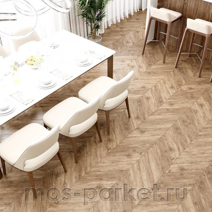 Клеевой виниловый пол Alpine Floor Chevron Alpine LVT ECO 20-10 Дуб Гевуина