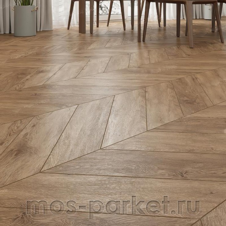Клеевой виниловый пол Alpine Floor Chevron Alpine LVT ECO 20-10 Дуб Гевуина