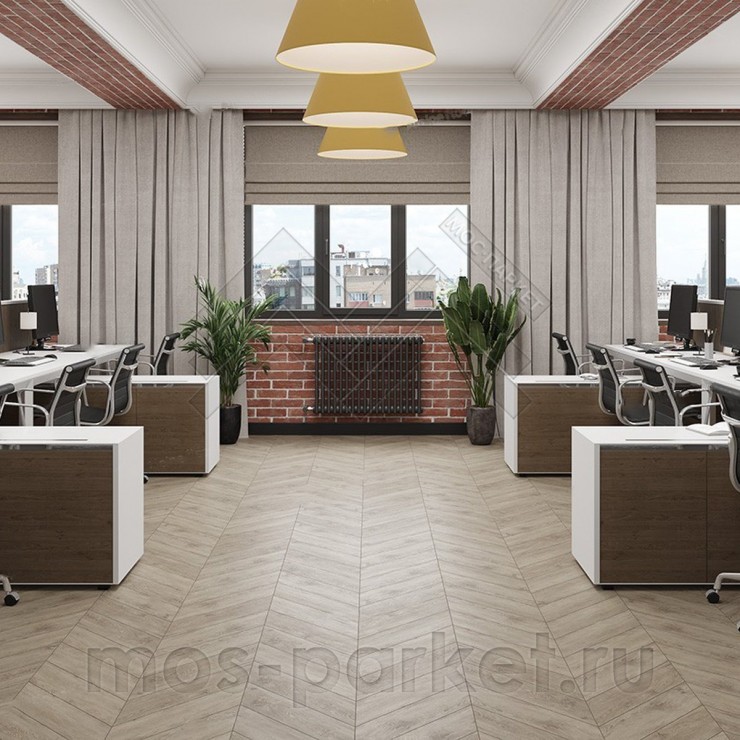 Клеевой виниловый пол Alpine Floor Chevron Alpine LVT ECO 20-11 Дуб Карите