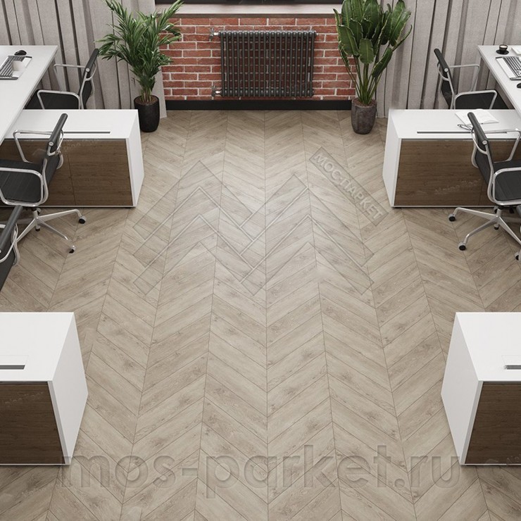 Клеевой виниловый пол Alpine Floor Chevron Alpine LVT ECO 20-11 Дуб Карите