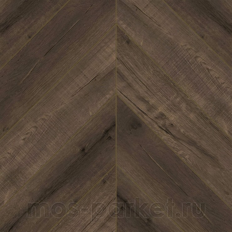 Каменный SPC ламинат Alpine Floor Chevron ECO 18-12 Дуб Мокка