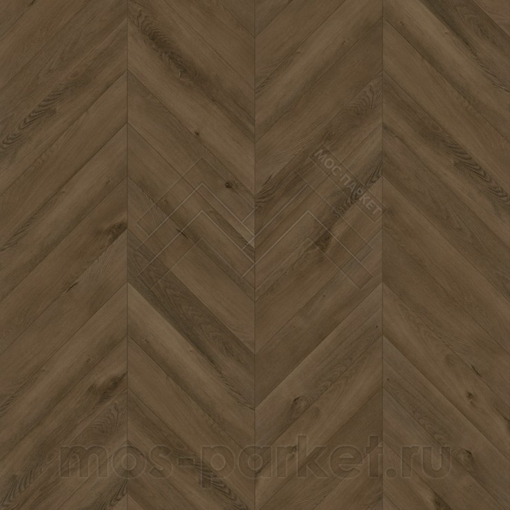 Каменный SPC ламинат Alpine Floor Chevron ECO 18-13 Дуб коричневый