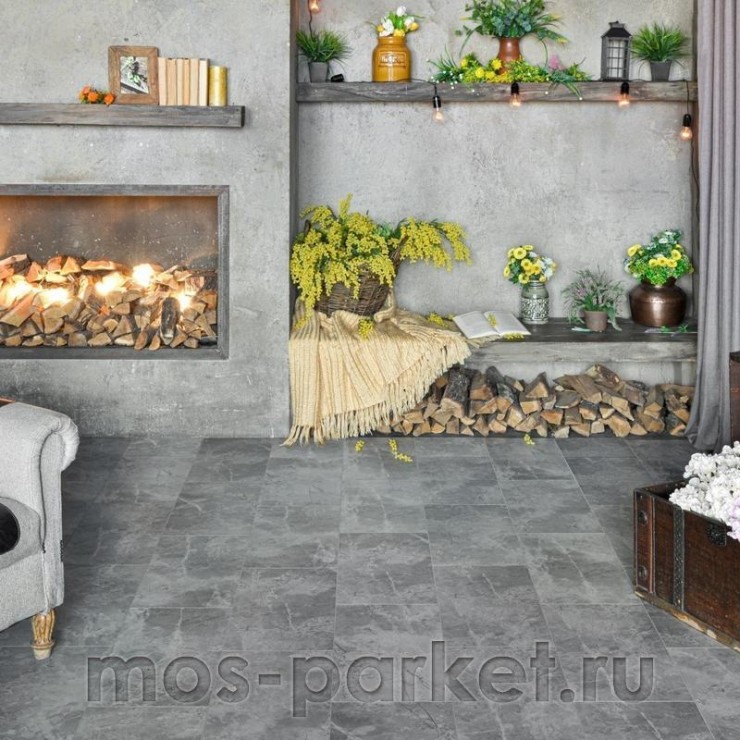 Кварц-виниловая LVT плитка Alpine Floor Light Stone ECO 15-3 Ваймеа (2,5 мм без подложки)