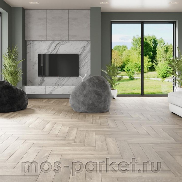 Клеевой виниловый пол Alpine Floor Parquet LVT ECO 16-5 Дуб натуральный отбеленный