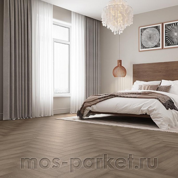Каменный SPC ламинат Alpine Floor Parquet Light ECO 13-7 Дуб насыщенный