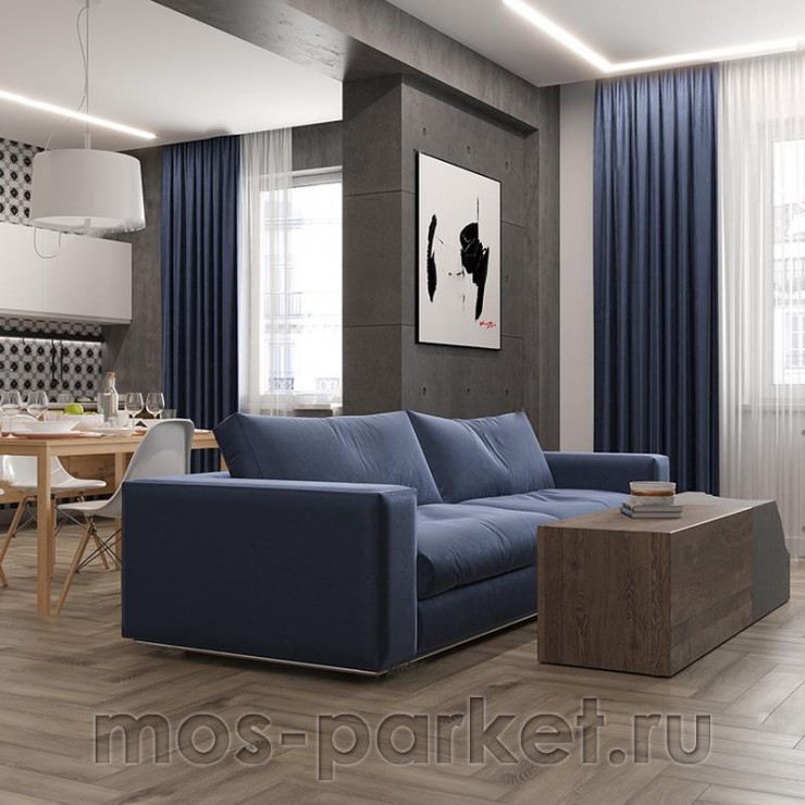 Клеевой виниловый пол Alpine Floor Parquet LVT ECO 16-15 Дуб Исида