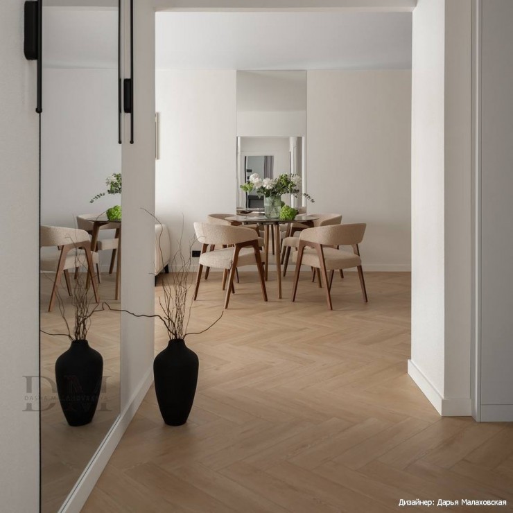 Клеевой виниловый пол Alpine Floor Parquet LVT ECO 16-26 Дуб Лесат