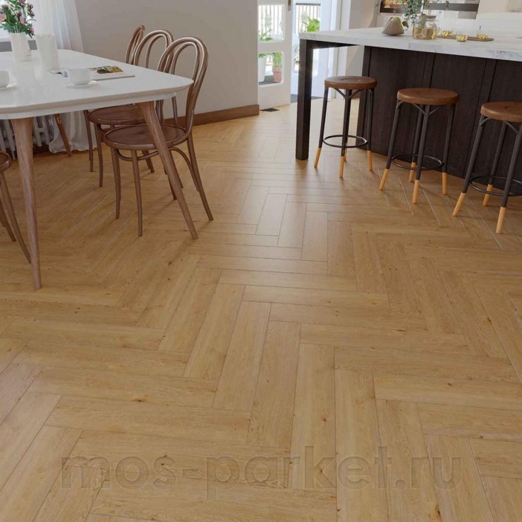 Клеевой виниловый пол Alpine Floor Parquet LVT ECO 16-27 Дуб Хатиса