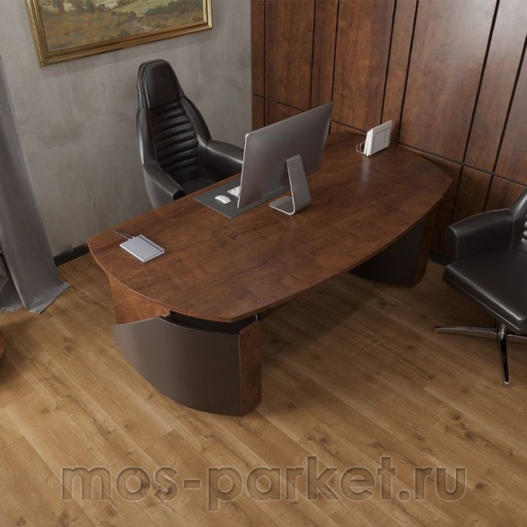 Каменный SPC ламинат Alpine Floor Real Wood ECO 2-1 Дуб Royal